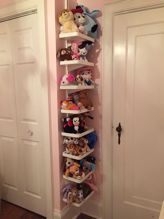 26 Comfy Stuffed Toys Storage Ideas - Shelterness