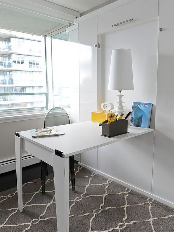 20 Hideaway Desk Ideas To Save Your Space Shelterness