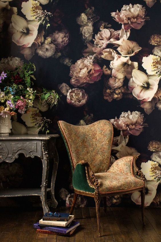 moody floral living refined shelterness