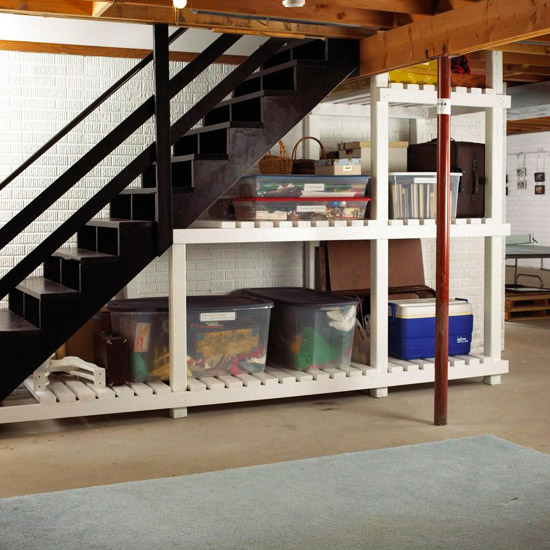 Picture Of Basement Under Stairs Storage