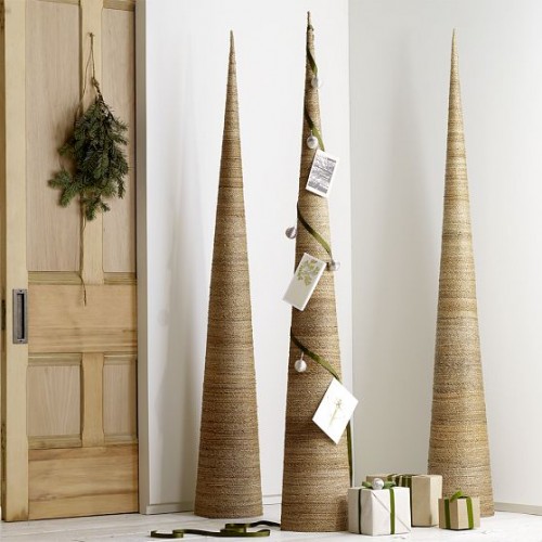 10 Cute Cone-Shaped Christmas Trees - Shelterness