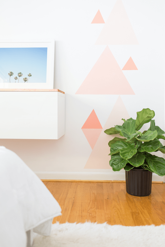 Diy Accent Walls Using Paints And Stencils 