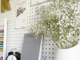 Picture Of How To Make A Pegboard Headboard For Useful ...