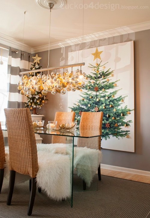 Original Holiday Decor: 13 DIY Wall Christmas Trees - Shelterness