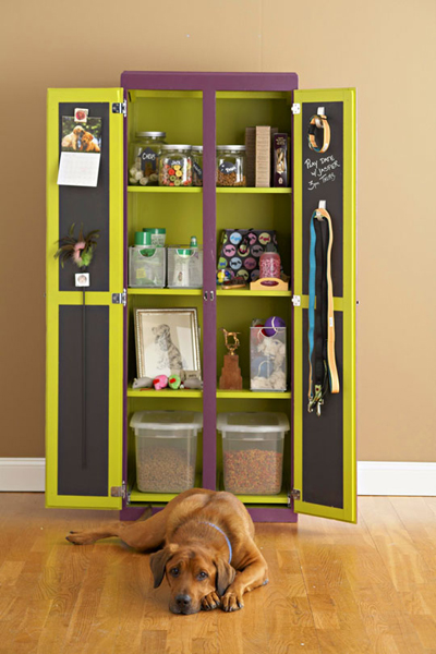 7 Creative Storage Ideas For Pet's Stuff - Shelterness