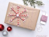 Snowflake Christmas Gift Wrap
