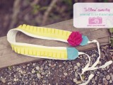 DIY Camera Strap With A Flower