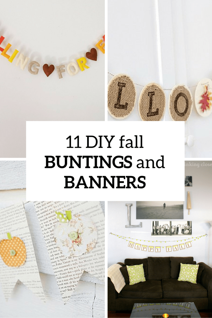 11 fall buntings and banners cover