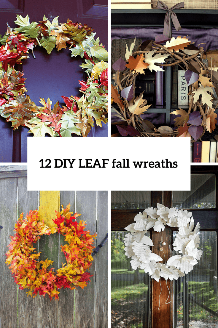 12 diy fall wreaths cover