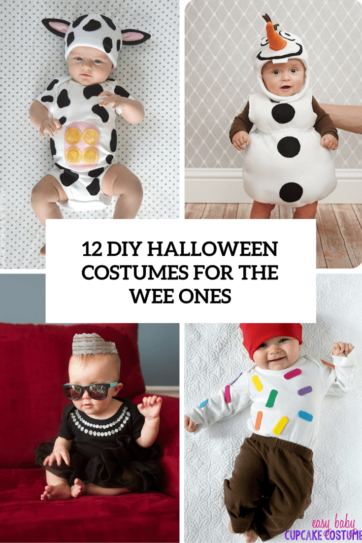 12 diy halloween costumes for the wee ones cover