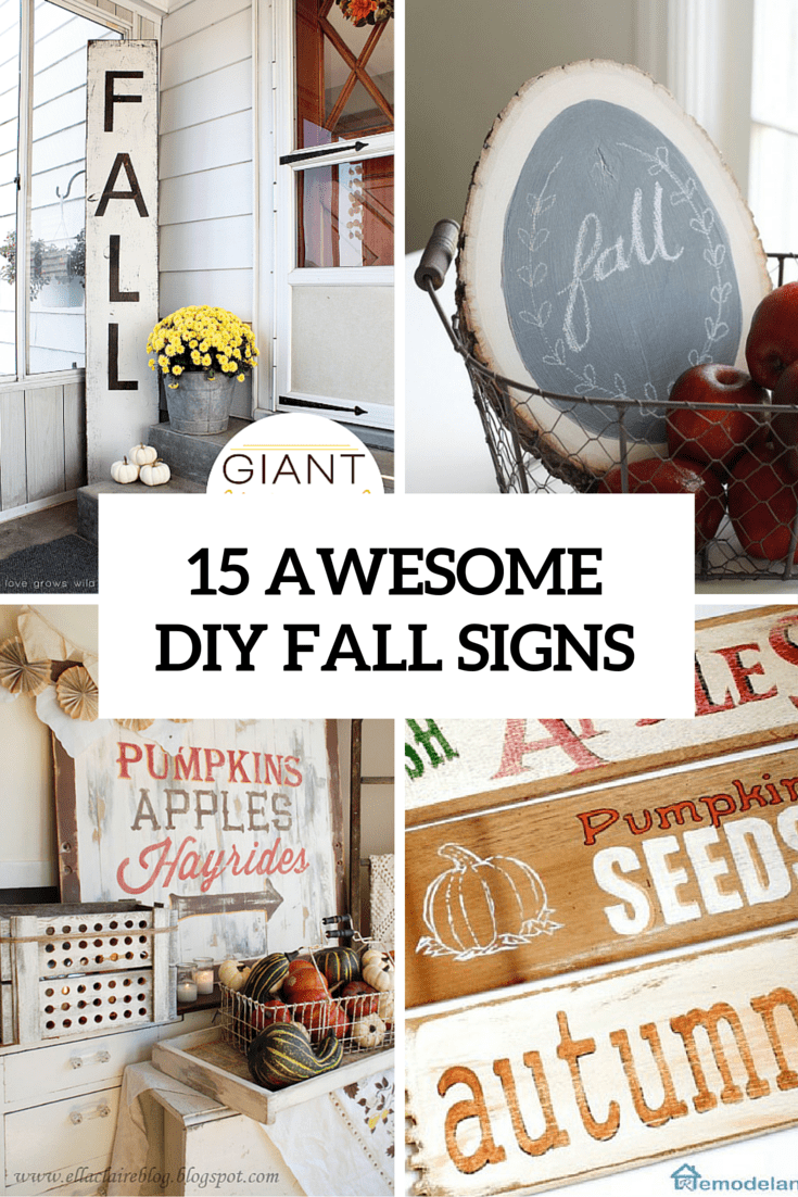 15 awesome diy fall signs cover