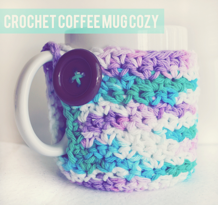 Cool Crochet Mug Cozy Pattern (via peacoatsandplaid)