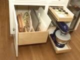 Glide-Out Storage Of Baking Stuff