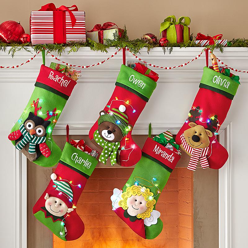 Christmas stockings decorating ideas