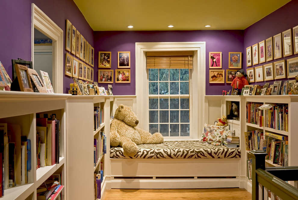 super cozy hallway with a reading nook