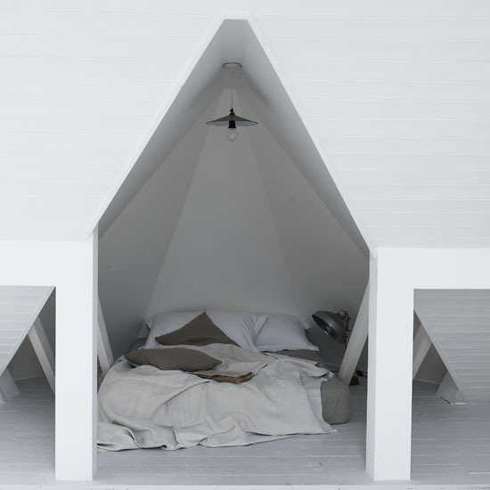 Cozy small attic bedroom