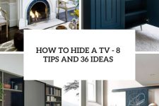 how to hide a tv – 8 tips and 36 ideas cover