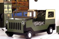 army jeep bed can protect your son from anyting