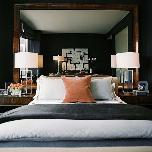 19 Cool Ideas To Use Mirrors As Headboard