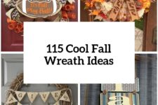 101 cool fall wreath ideas