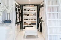 gorgeous space-saving walk-in closet idea