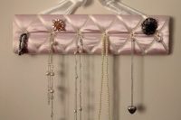 bohemian way to store and display necklaces