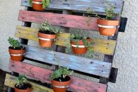 Paint your wood and your compact garden would be a great decoration of your backyard.