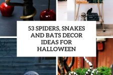 53 spiders, snakes and bats decor ideas for halloween cover