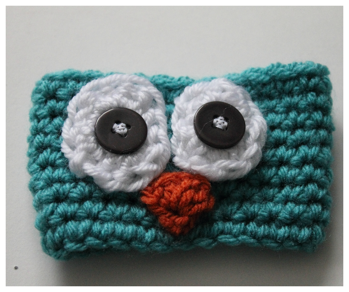 Super cute crochet owl coffee cup. (via makeitcozee.blogspot.ru)