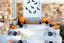 45 cute and cozy fall and halloween porch decor ideas