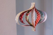 Unique paper ornaments