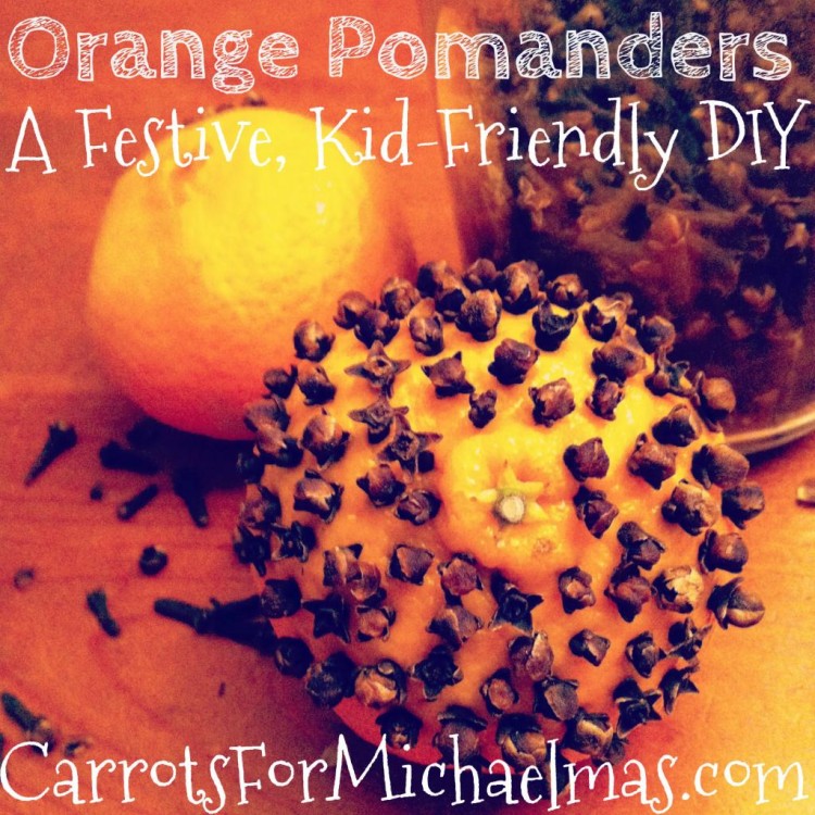 kids-friendly pomanders (via carrotsformichaelmas)