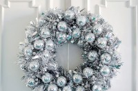 disco ball wreath
