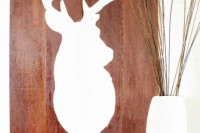 deer wall art