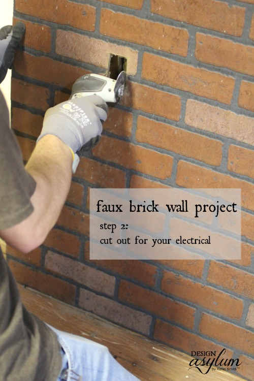 Picture Of how to make faux brick walls look old  3