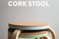 DIY cork stools