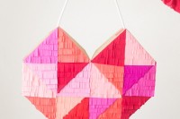 diy-colorful-fringe-filled-geometric-heart-1