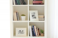 DIY bookshelf hack