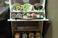 DIY craft cabinet