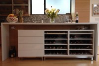 DIY Besta wine rack