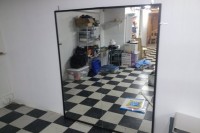DIY large dance mirror