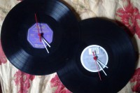 DIY vinyl clock hack