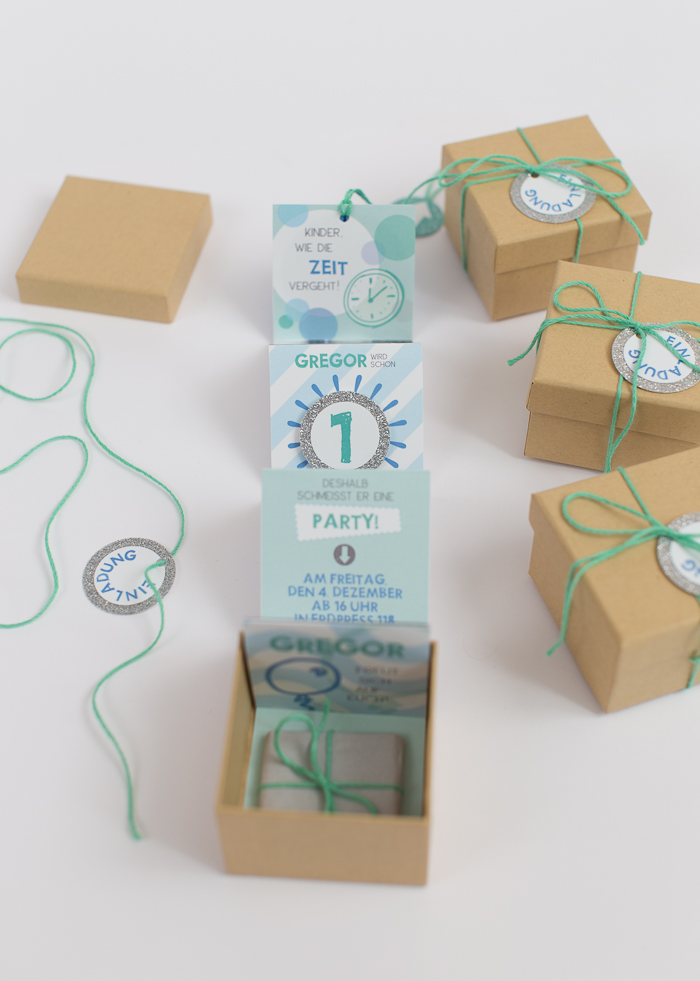 Creative DIY Birthday Invitations In A Box