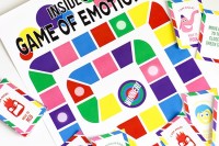 DIY emotions board game