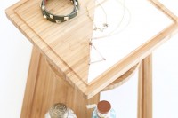 DIY 3-tier jewelry stand
