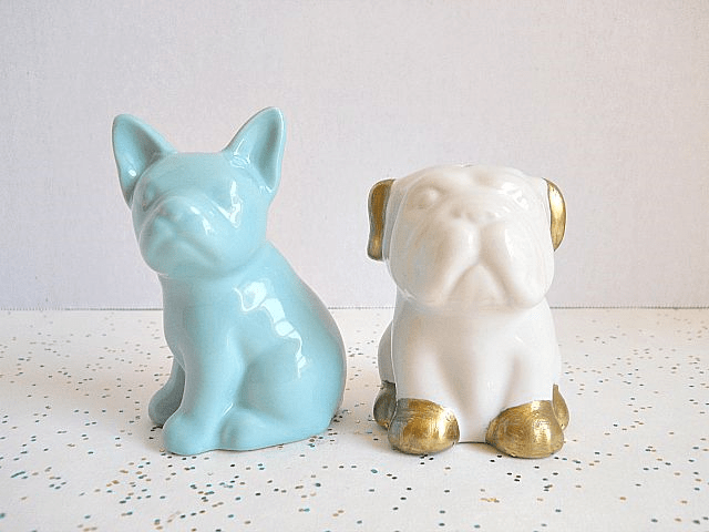 DIY glitter pup shakers