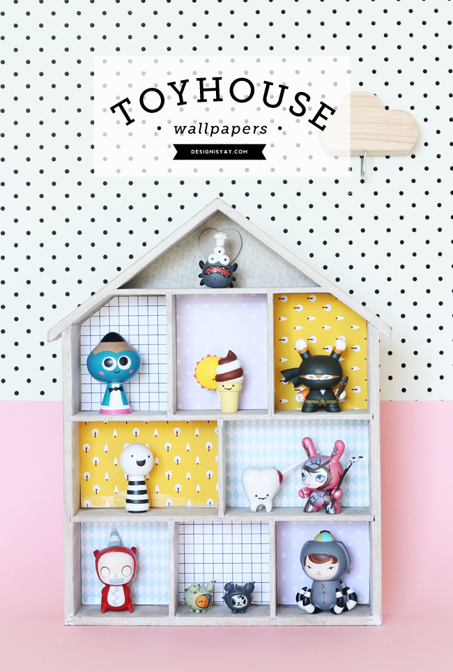 wallpaper dollhouse (via designisyay)