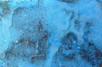 DIY blue patina on copper