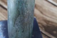 DIY bronze patina vase