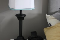 simple DIY bedside lamp